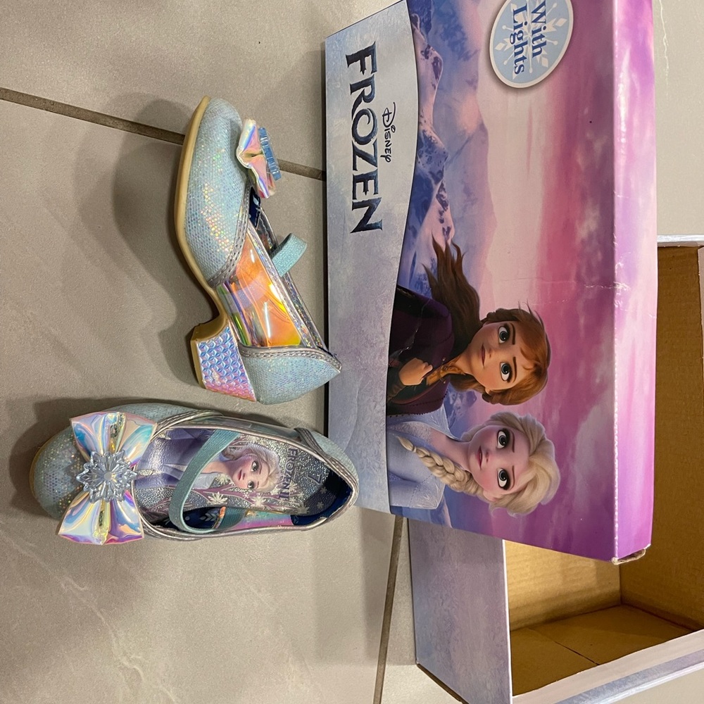 Elsa and Anna - Toddler Heel Shoes